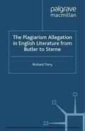 Terry |  The Plagiarism Allegation in English Literature from Butler to Sterne | eBook | Sack Fachmedien