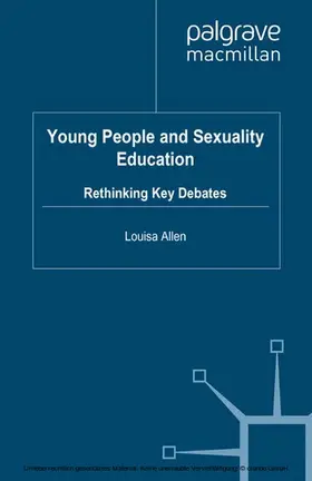 Allen |  Young People and Sexuality Education | eBook | Sack Fachmedien