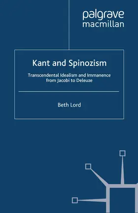 Lord |  Kant and Spinozism | eBook | Sack Fachmedien