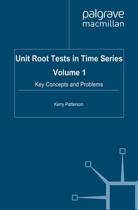 Patterson | Unit Root Tests in Time Series Volume 1 | E-Book | sack.de