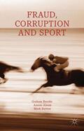 Brooks / Aleem / Button |  Fraud, Corruption and Sport | Buch |  Sack Fachmedien