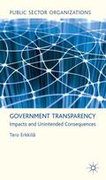 Erkkilä |  Government Transparency | Buch |  Sack Fachmedien