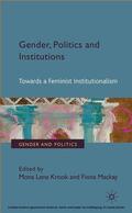 Krook / Mackay |  Gender, Politics and Institutions | eBook | Sack Fachmedien