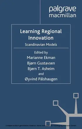 Ekman / Gustavsen / Asheim |  Learning Regional Innovation | eBook | Sack Fachmedien