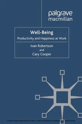 Robertson / Cooper |  Well-being | eBook | Sack Fachmedien