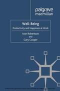 Robertson / Cooper |  Well-being | eBook | Sack Fachmedien