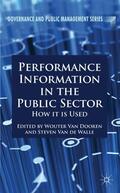 Loparo |  Performance Information in the Public Sector | Buch |  Sack Fachmedien