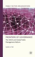 Pal |  Frontiers of Governance | Buch |  Sack Fachmedien