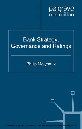 Molyneux |  Bank Strategy, Governance and Ratings | eBook | Sack Fachmedien