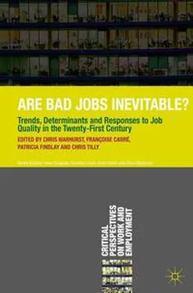 Warhurst / Carré / Findlay |  Are Bad Jobs Inevitable? | Buch |  Sack Fachmedien