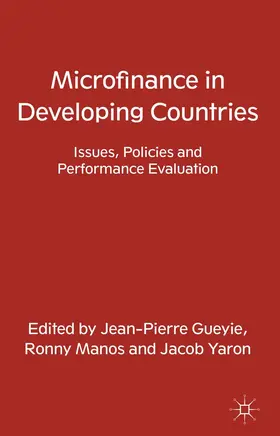 Gueyie / Manos / Yaron |  Microfinance in Developing Countries | Buch |  Sack Fachmedien
