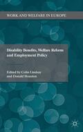 Lindsay / Houston |  Disability Benefits, Welfare Reform and Employment Policy | Buch |  Sack Fachmedien