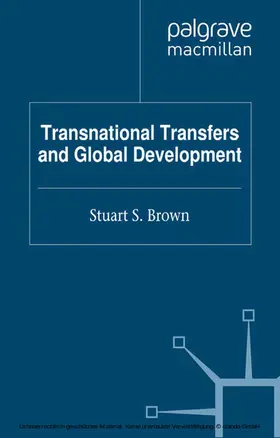 Brown |  Transnational Transfers and Global Development | eBook | Sack Fachmedien