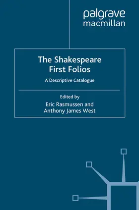 Rasmussen / West |  The Shakespeare First Folios | eBook | Sack Fachmedien