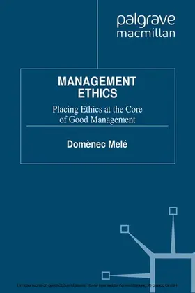 Melé |  Management Ethics | eBook | Sack Fachmedien
