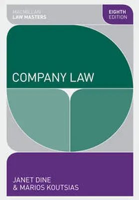 Dine / Koutsias |  Dine, J: Company Law | Buch |  Sack Fachmedien