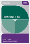 Dine / Koutsias |  Company Law | Buch |  Sack Fachmedien