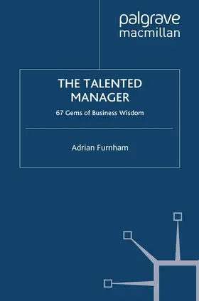 Furnham |  The Talented Manager | Buch |  Sack Fachmedien