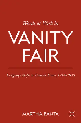 Banta |  Words at Work in Vanity Fair | eBook | Sack Fachmedien