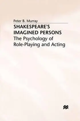 Murray |  Shakespeare's Imagined Persons | eBook | Sack Fachmedien