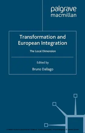 Dallago |  Transformation and European Integration | eBook | Sack Fachmedien