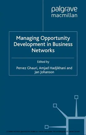 Ghauri / Hadjikhani / Johanson |  Managing Opportunity Development in Business Networks | eBook | Sack Fachmedien