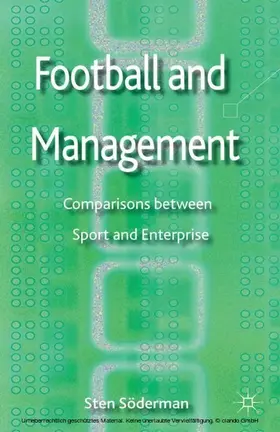 Soderman |  Football and Management | eBook | Sack Fachmedien