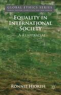 Hjorth |  Equality in International Society | Buch |  Sack Fachmedien