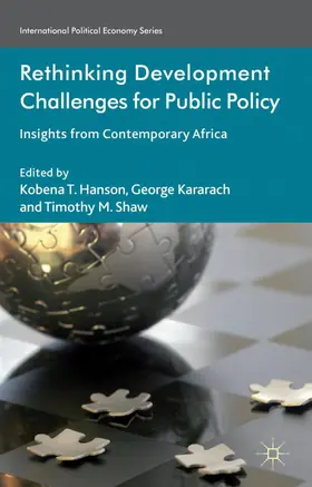 Hanson / Kararach / Shaw |  Rethinking Development Challenges for Public Policy | Buch |  Sack Fachmedien