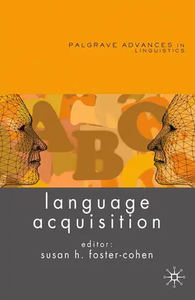 Foster-Cohen |  Language Acquisition | Buch |  Sack Fachmedien