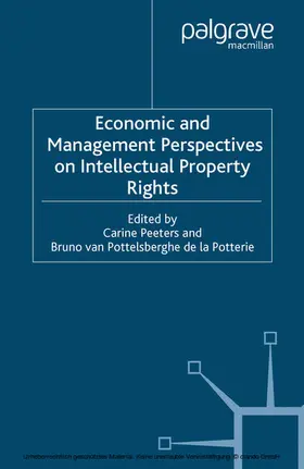 Peeters / Potterie |  Economic and Management Perspectives on Intellectual Property Rights | eBook | Sack Fachmedien
