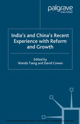 Tseng / Cowen |  India's and China's Recent Experience with Reform and Growth | eBook | Sack Fachmedien