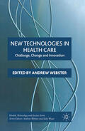 Webster |  New Technologies in Health Care | eBook | Sack Fachmedien
