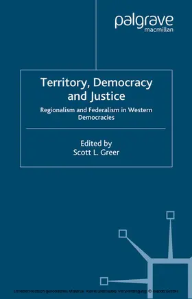 Greer |  Territory, Democracy and Justice | eBook | Sack Fachmedien