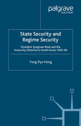 Hong |  State Security and Regime Security | eBook | Sack Fachmedien