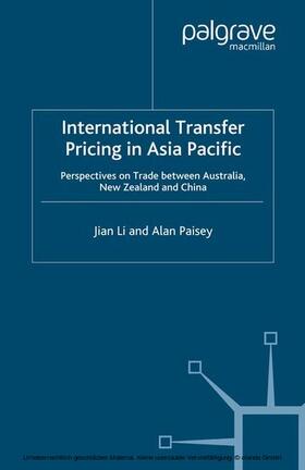 Li | International Transfer Pricing in Asia Pacific | E-Book | sack.de