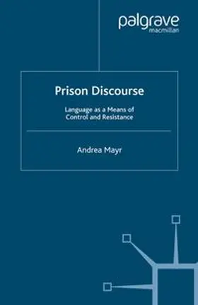 Mayr |  Prison Discourse | eBook | Sack Fachmedien