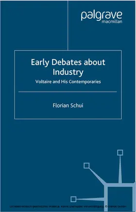 Schui |  Early Debates about Industry | eBook | Sack Fachmedien