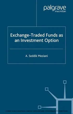 Meziani |  Exchange Traded Funds as an Investment Option | eBook | Sack Fachmedien