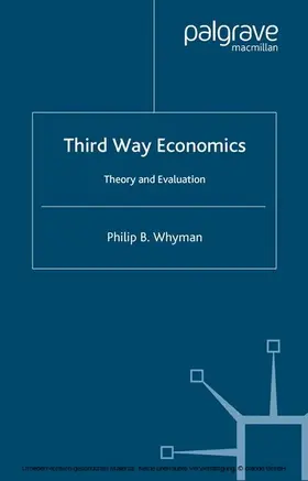 Whyman |  Third Way Economics | eBook | Sack Fachmedien