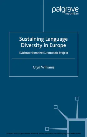 Williams |  Sustaining Language Diversity in Europe | eBook | Sack Fachmedien