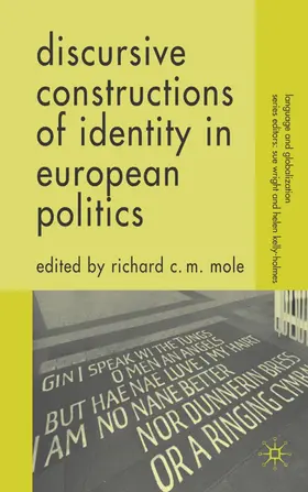 Mole |  Discursive Constructions of Identity in European Politics | Buch |  Sack Fachmedien