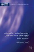 Prasad |  Social Policies and Private Sector Participation in Water Supply | Buch |  Sack Fachmedien