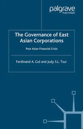 Gul / Tsui | The Governance of East Asian Corporations | E-Book | www.sack.de