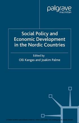 Kangas / Palme | Social Policy and Economic Development in the Nordic Countries | E-Book | sack.de