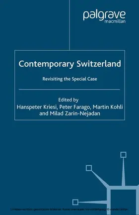 Kriesi / Farago / Kohli |  Contemporary Switzerland | eBook | Sack Fachmedien