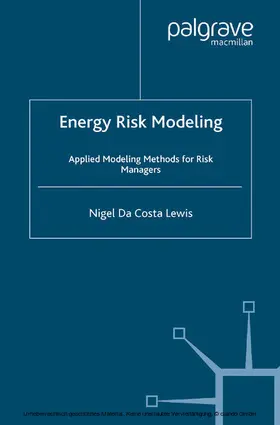 Energy Risk Modeling | eBook | Sack Fachmedien