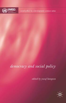 Bangura | Democracy and Social Policy | Buch | 978-0-230-54695-0 | sack.de