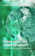 Hettne |  Human Values and Global Governance | Buch |  Sack Fachmedien