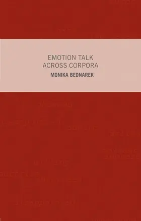 Bednarek | Emotion Talk Across Corpora | Buch | 978-0-230-55146-6 | www.sack.de